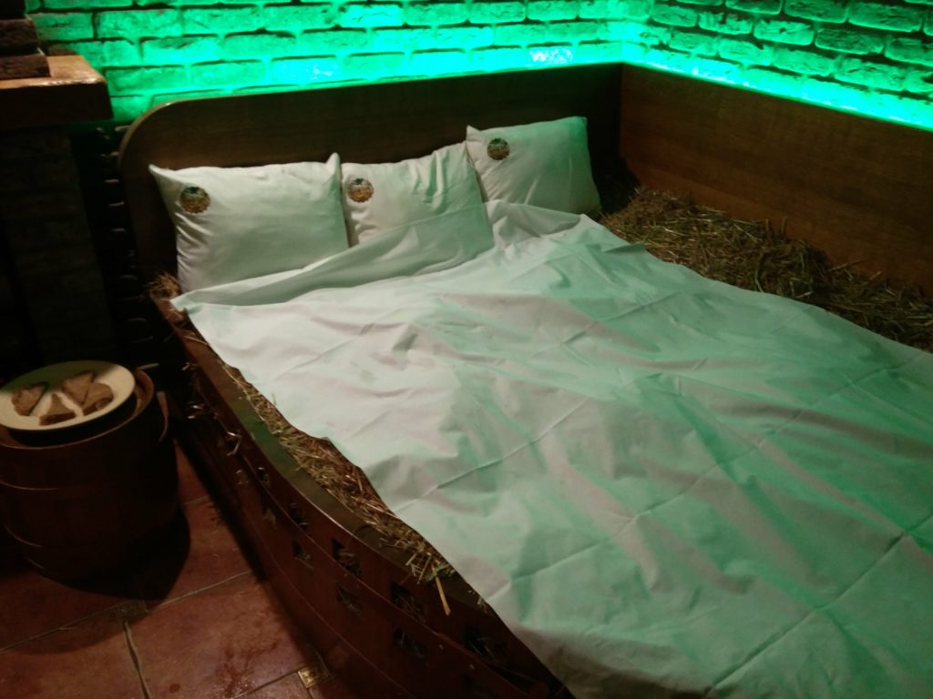 prague beer spa bed