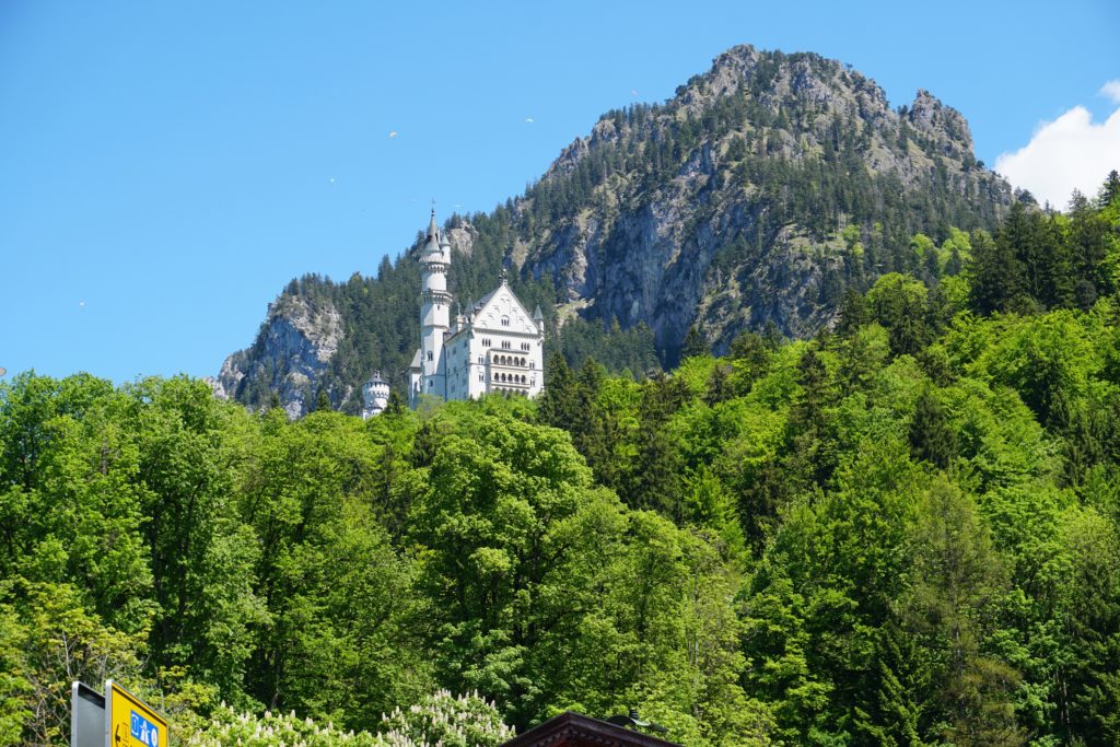 neuschwanstein castle far