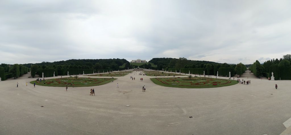 schonbrunn palace gardens vienna austria