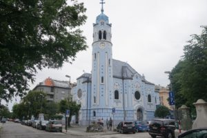 bratislava eglise bleue