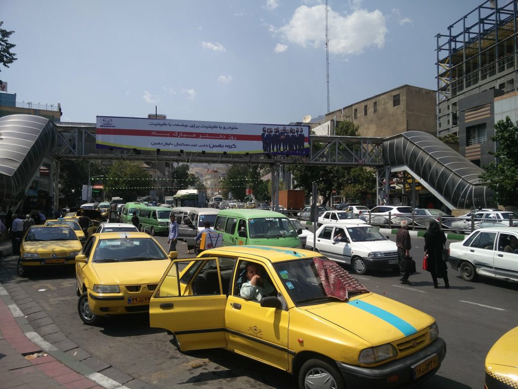 taxi tehran iran