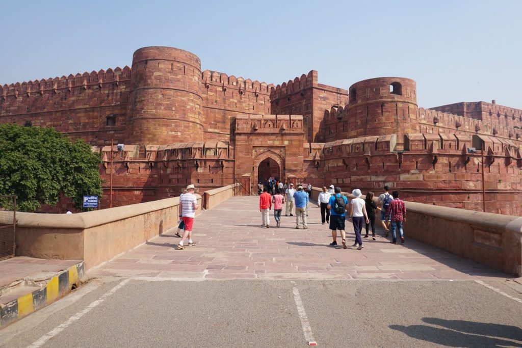 agra fort india