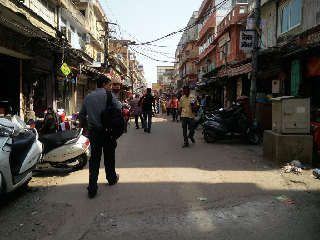 street jaipur india