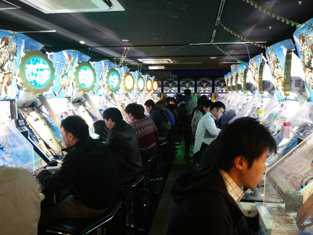 bornes d'arcade akihabara tokyo