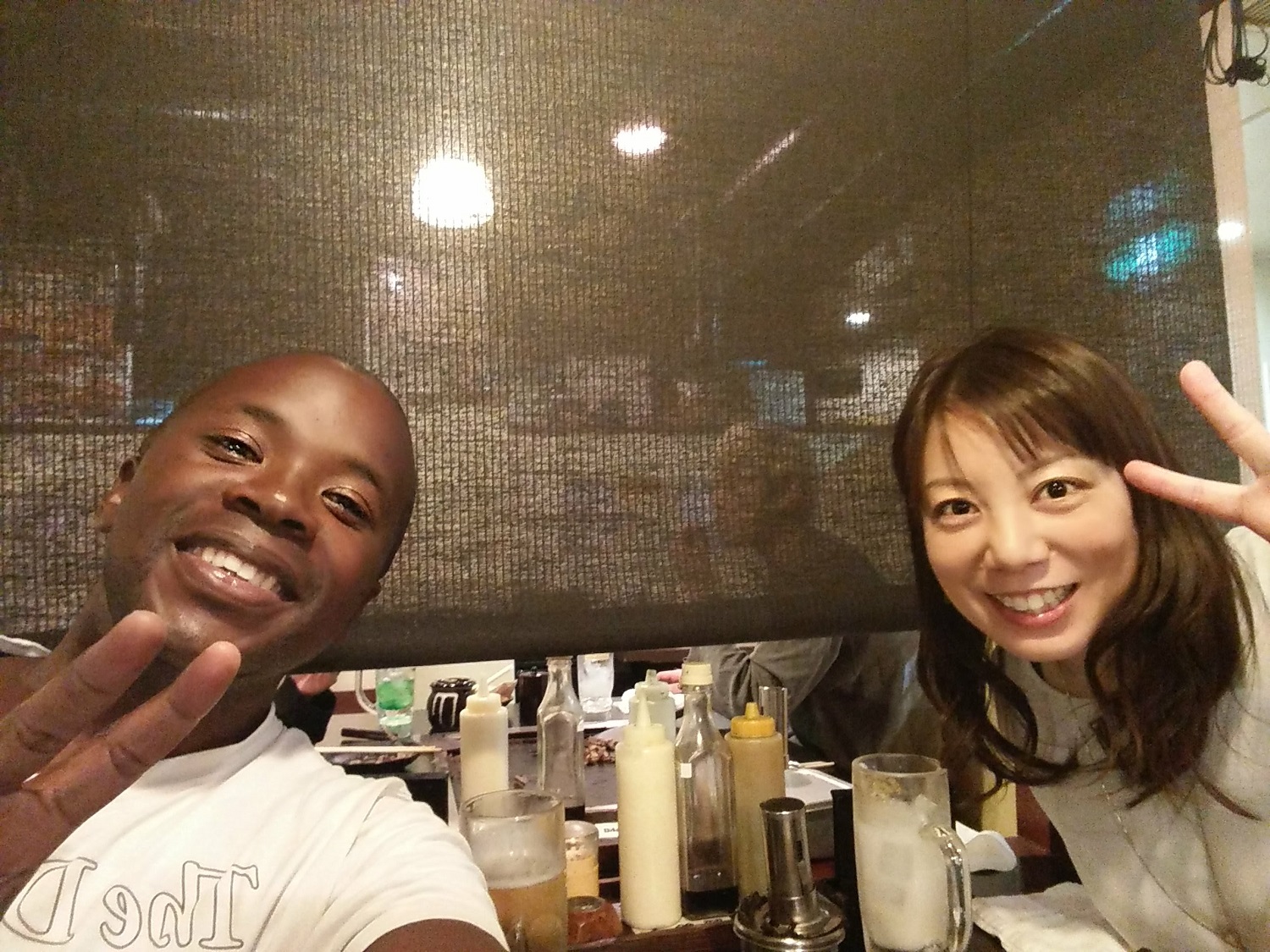 Most of the Japanese are friendly 🙂. japanese and french at the restaurant...