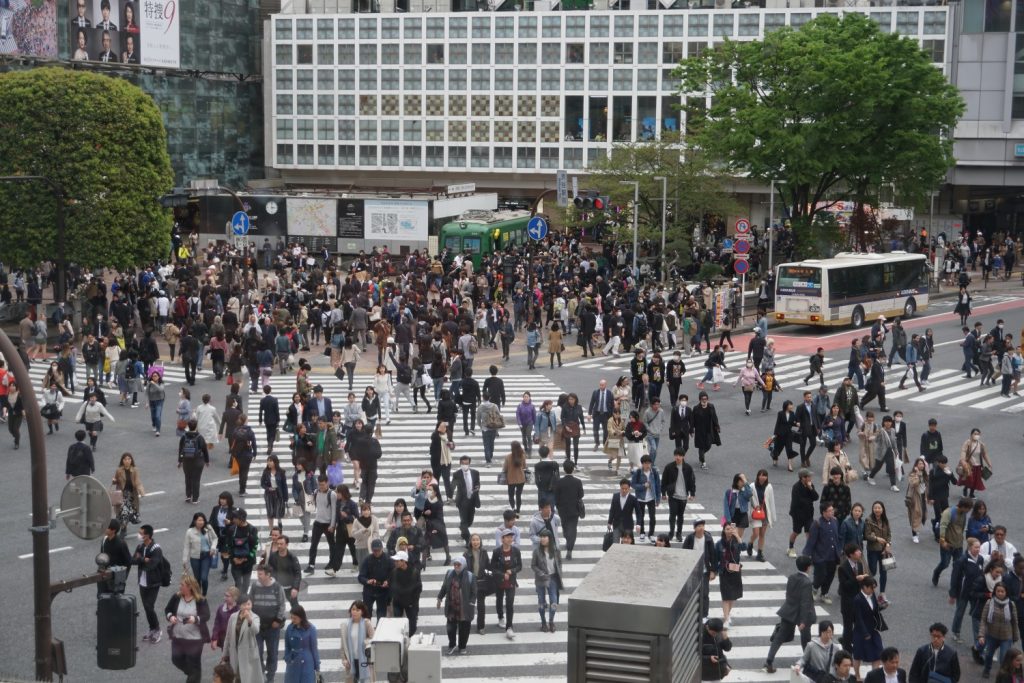 shibuya crossing tokyo