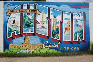 greetings from austin mural