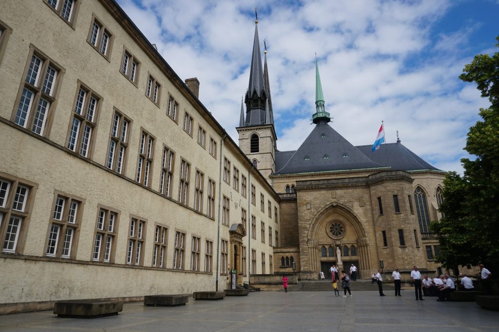 notre dame cathedral luxembourg city