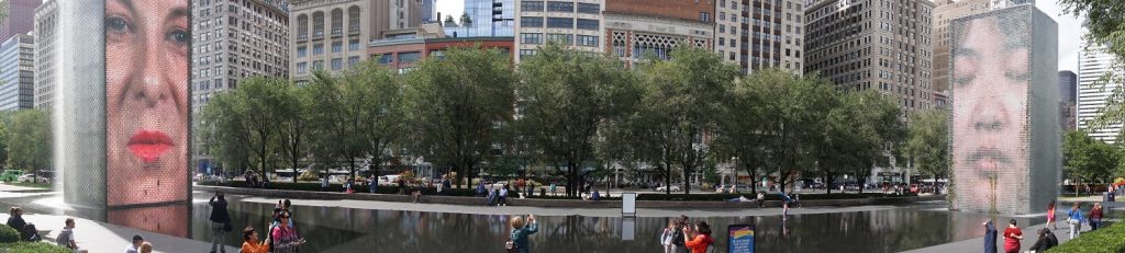 crown fountain chicago