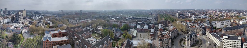 vue depuis le beffroi lille