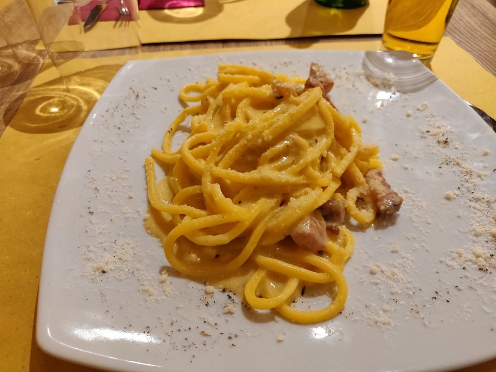 pates carbonara rome