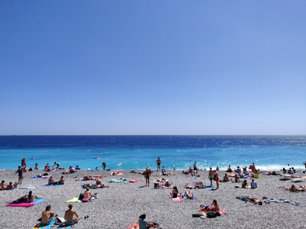 beach in nice